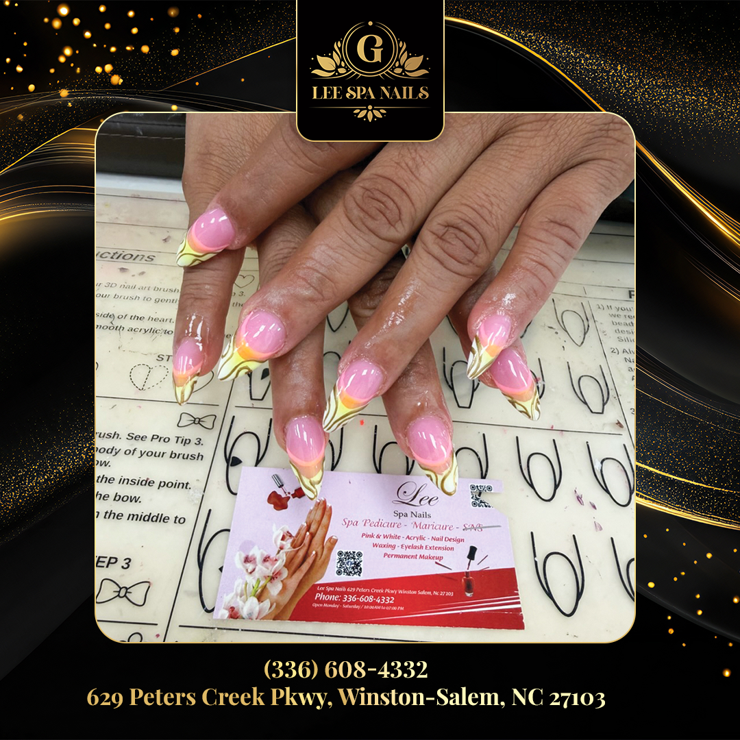 Lee Spa Nails nail work in Winston-Salem, North Carolina